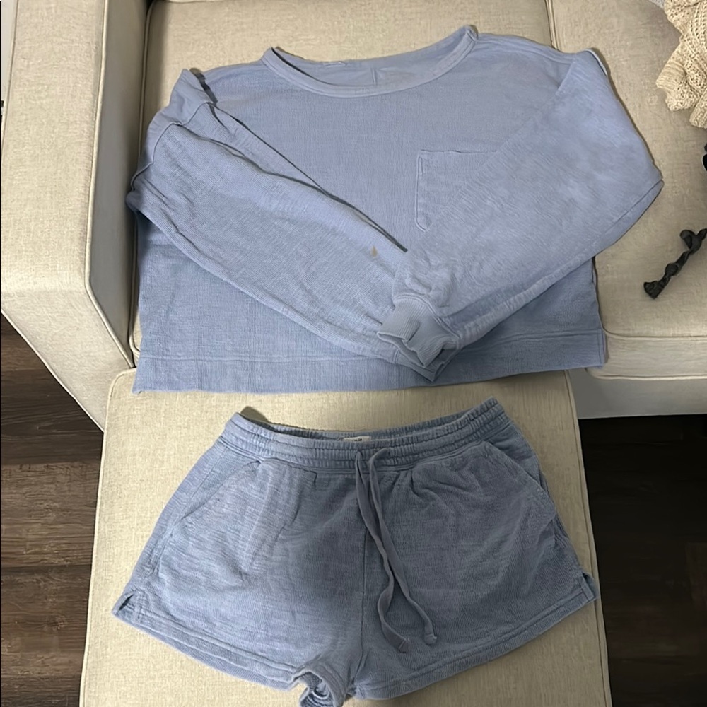 Comfy Blue Lounge Set